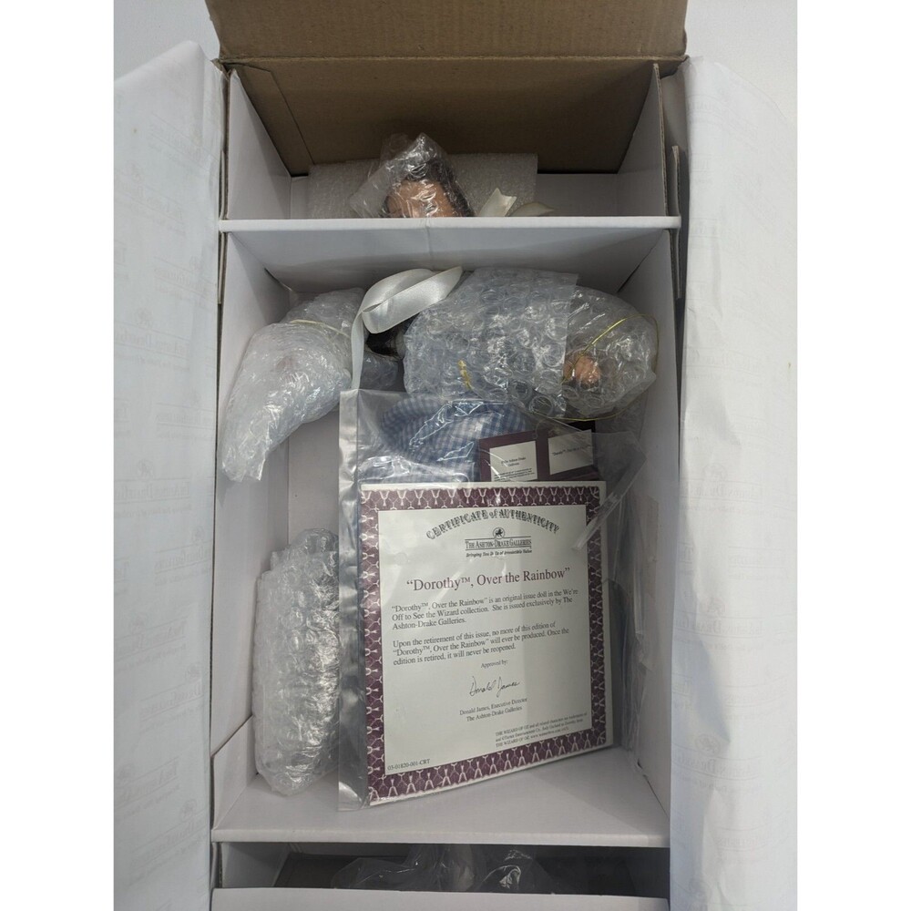 Ashton Drake, Dorothy, Over the Rainbow Porcelain Doll